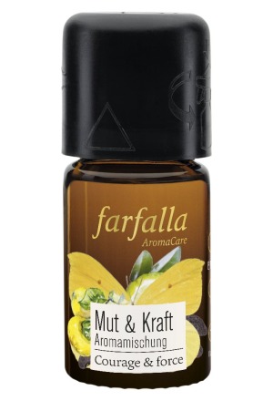 farfalla Mélange aromatique Joie de vivre Angelika Courage & force 5ml farfalla Mélange aromatique Joie de vivre Angelika Courage & force 5ml