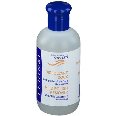 Dissolvant doux pour vernis à ongles Ecrinal 125ml