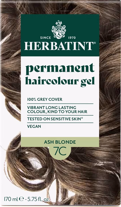 HERBATINT Coloration cheveux gel 7C blond cendré bouteille 170ml
