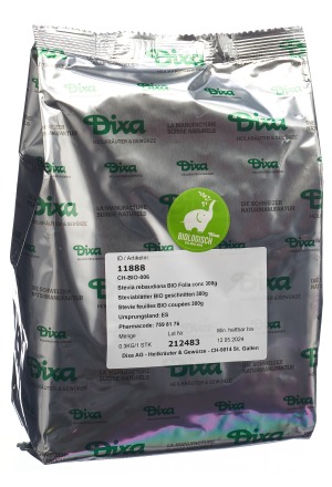 DIXA feuilles de stévia BIO coupées 300g DIXA feuilles de stévia BIO coupées 300g