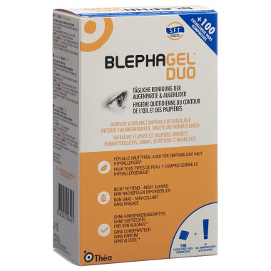Gel Bléphagel® Duo 30g + 100 tampons Gel Bléphagel® Duo 30g + 100 tampons