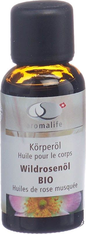 Huile de rose musquée Aromalife BIO Fl 30ml Huile de rose musquée Aromalife BIO Fl 30ml