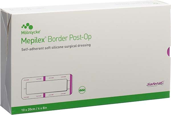 Mepilex Border Post OP 10x20cm (nouveau) 10 pièces