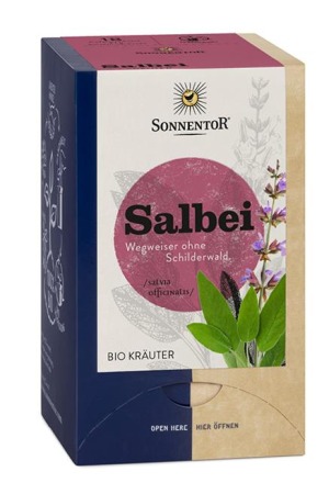 Sonnentor Sauge Thé BIO Btl 18 pièces Sonnentor Sauge Thé BIO Btl 18 pièces