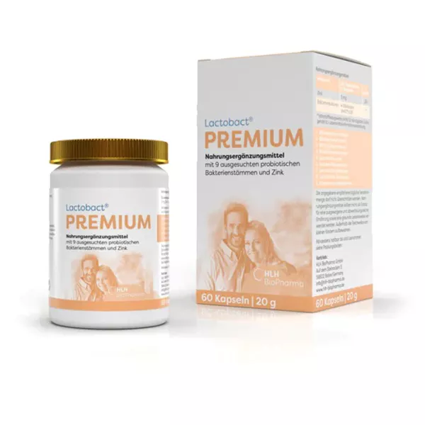 Lactobact PREMIUM Caps Ds 60 pièces Lactobact PREMIUM Caps Ds 60 pièces