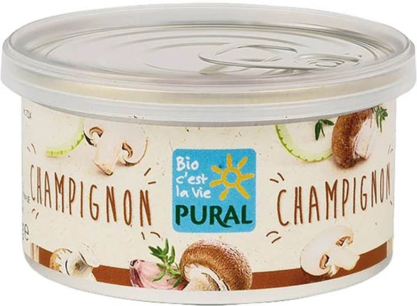 PURAL Aufstrich Champignon palmölfrei 125 g
