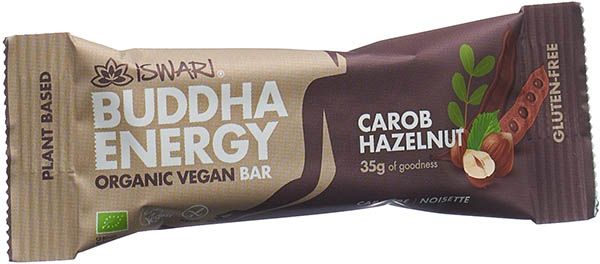 ISWARI Energy Bar Caroube&Noisette BIO 35g ISWARI Energy Bar Caroube&Noisette BIO 35g