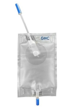 GHC Poche à urine CAREFLOW 0.75l 12cm non stérile avec vidange avec valve de retour 10 pièces