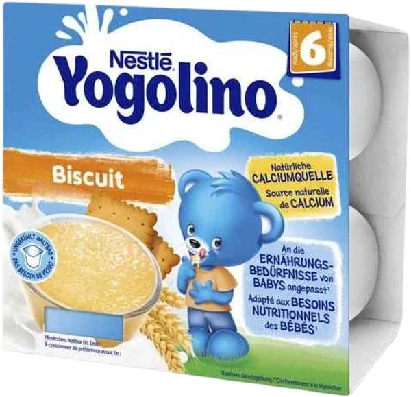 Nestlé Yogolino Biscuit 6M (n) 4 x 100 g
