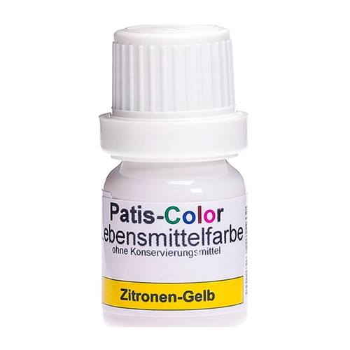 PATIS-COLOR Colorant alimentaire jaune citron 10 ml
