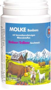 Bonbons au petit-lait à la framboise Biosana 190 pièces