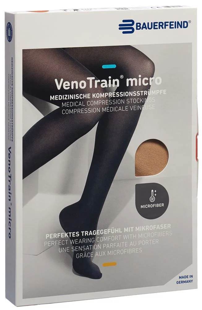 Bauerfeind VT MICRO AD KKL2 M p/l Fuss offen creme 1 Paar Bauerfeind VT MICRO AD KKL2 M p/l Fuss offen creme 1 Paar
