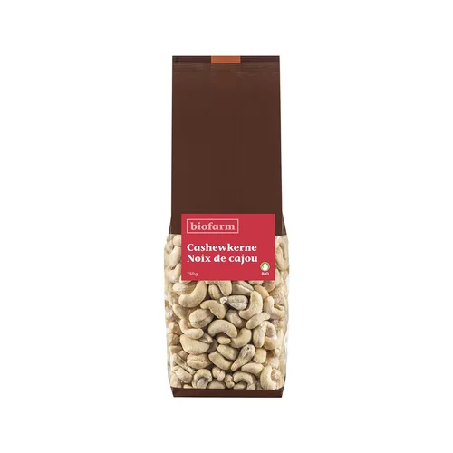Noix de cajou Biofarm Bourgeon, sachet de 750g