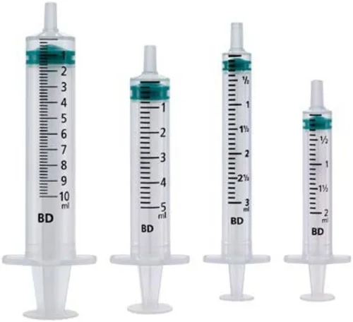 Seringues BD Emerald 10 ml Luer centré 100 pièces