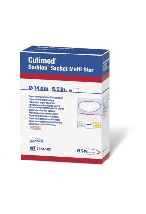 CUTIMED Sorbion Sachet Multi Star 8cm 5 pièces