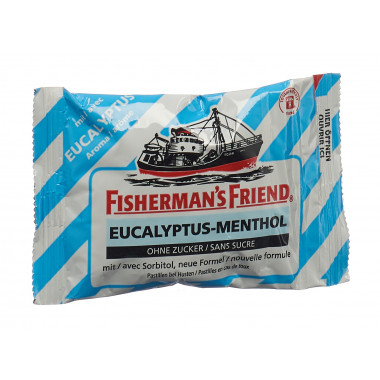 Fisherman's Friend Pastilles à l'eucalyptus et au menthol sans sucre 25g