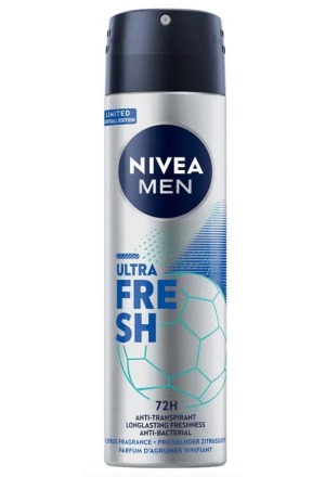 Nivea Déodorant Ultra Fresh Spray Homme 150ml Nivea Déodorant Ultra Fresh Spray Homme 150ml