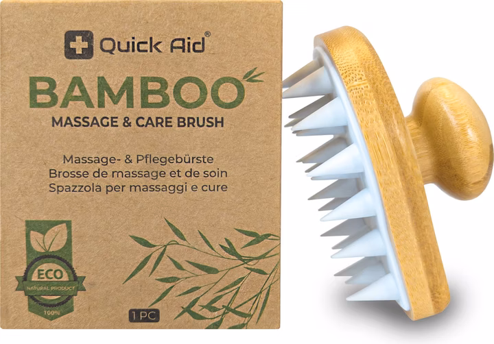 Brosse de massage Quick Aid Bamboo