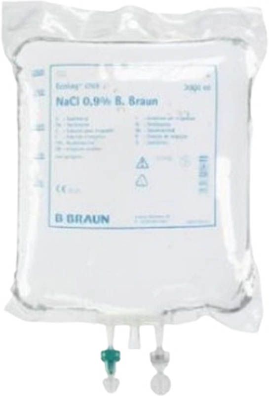 NACL Braun 0.9 % 2000ml West Ecobag 6 pièces NACL Braun 0.9 % 2000ml West Ecobag 6 pièces
