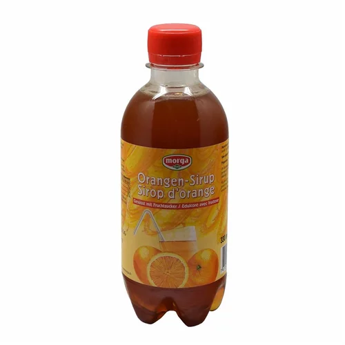 Sirop Morga à l'orange avec du fructose, 3,3 dl