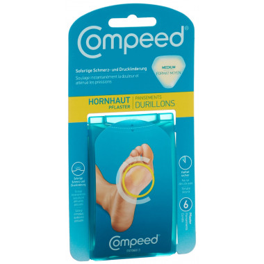 Compeed® Pansement pour callosités M 6 pièces Compeed® Pansement pour callosités M 6 pièces