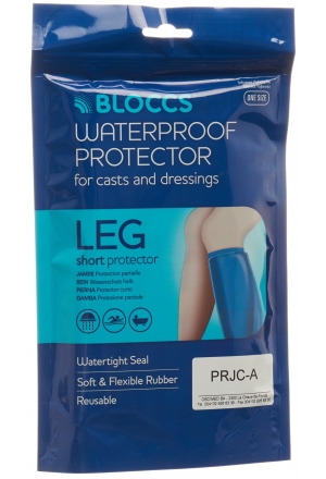 BLOCCS bain et douche protection d'eau pour la jambe 29-49+/66cm adulte BLOCCS bain et douche protection d'eau pour la jambe 29-49+/66cm adulte