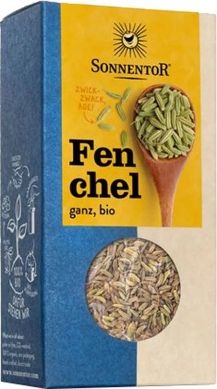 SONNENTOR Fenouil entier BIO Btl 40g SONNENTOR Fenouil entier BIO Btl 40g