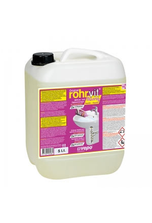 Rohrvit nettoyant d'écoulement liq prêt à l'emploi 5 lt Rohrvit nettoyant d'écoulement liq prêt à l'emploi 5 lt