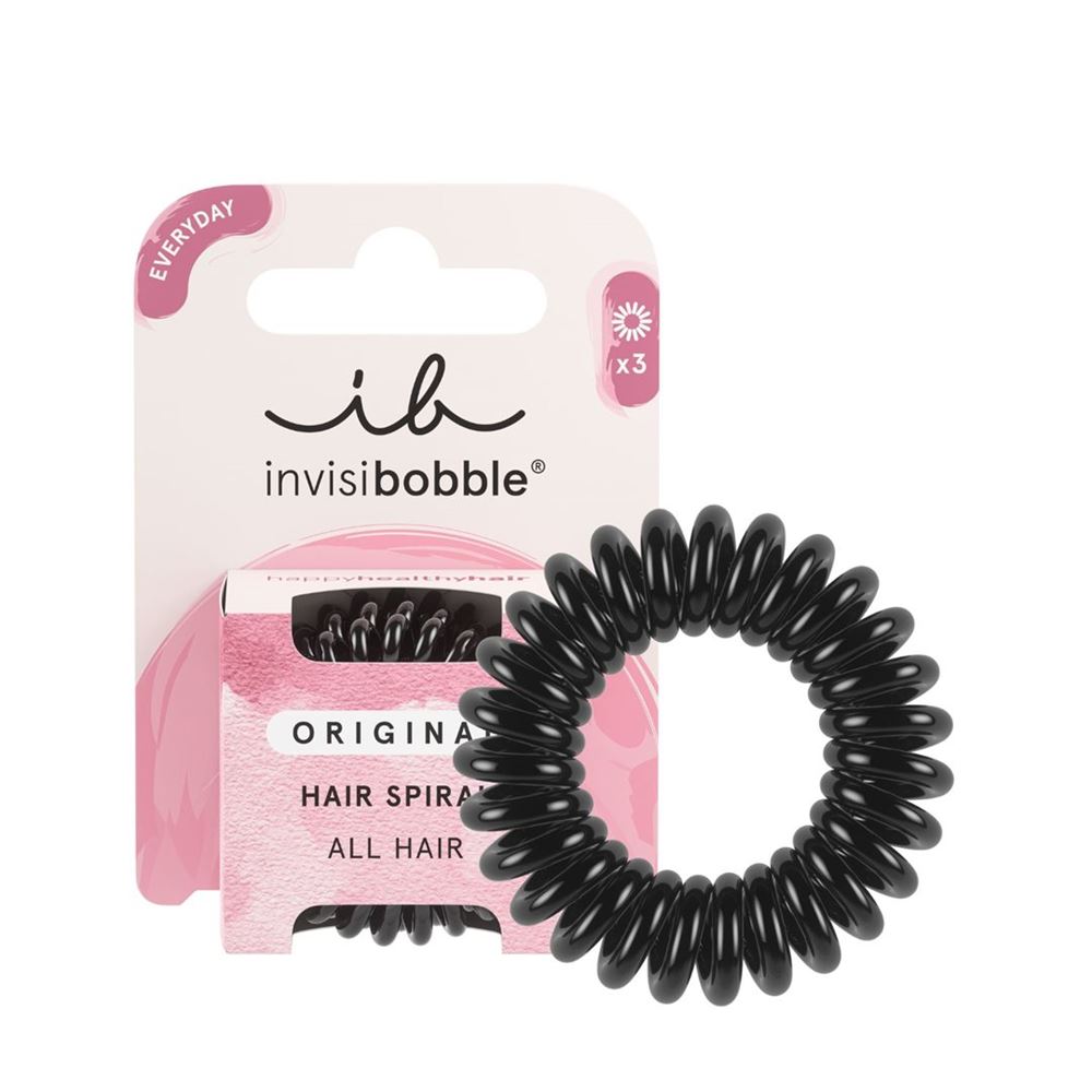 INVISIBOBBLE attache-cheveux Original tr black 3 pièces