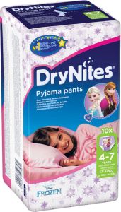 Huggies Drynites Couches de nuit Fille 4-7ans 10 pièces