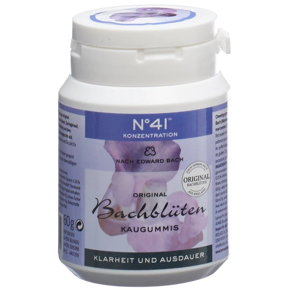 LEMON PHARMA Dr. Bach Gomme à mâcher Concentration 60g