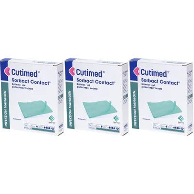 Cutimed Sorbact Pad 7 x 9 cm 40 pièces