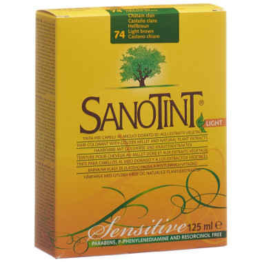 Sanotint Sensitive Light coloration pour cheveux 74 brun clair