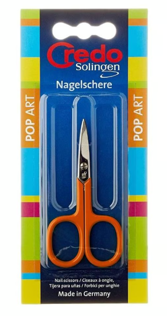 Credo ciseaux à ongles Pop Art