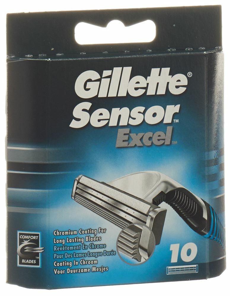 Lames système Gillette SensorExcel 10 pièces