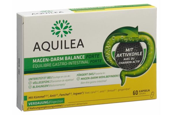 Aquilea Magen-Darm Balance Forte gélules 60 pièces Aquilea Magen-Darm Balance Forte gélules 60 pièces