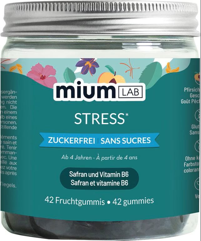 MiumLab Gommes Stress 42 pièces MiumLab Gommes Stress 42 pièces