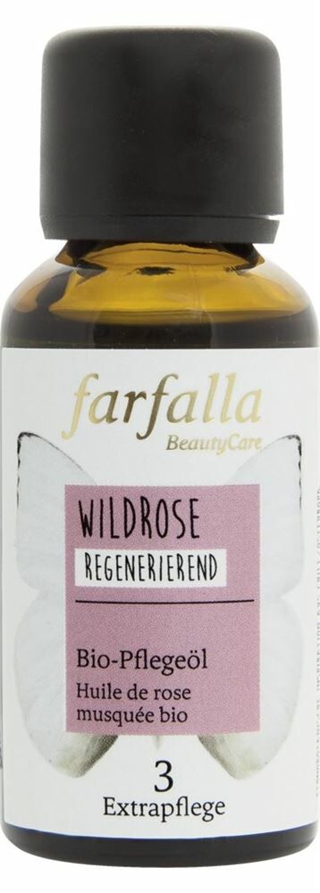 FARFALLA Huile de soin bio à la Rose musquée 30ml FARFALLA Huile de soin bio à la Rose musquée 30ml