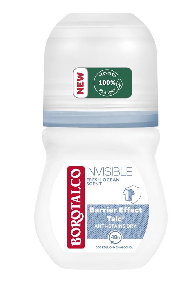 Borotalco Déodorant Invisible Fresh roll-on 50ml