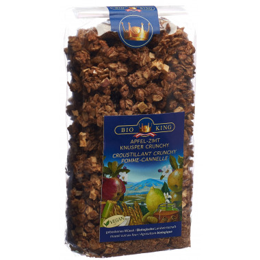 BioKing Croustillant Pomme Cannelle 375g BioKing Croustillant Pomme Cannelle 375g