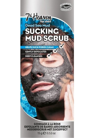 7TH HEAVEN Mud Scrub Men's Sucking 15 g