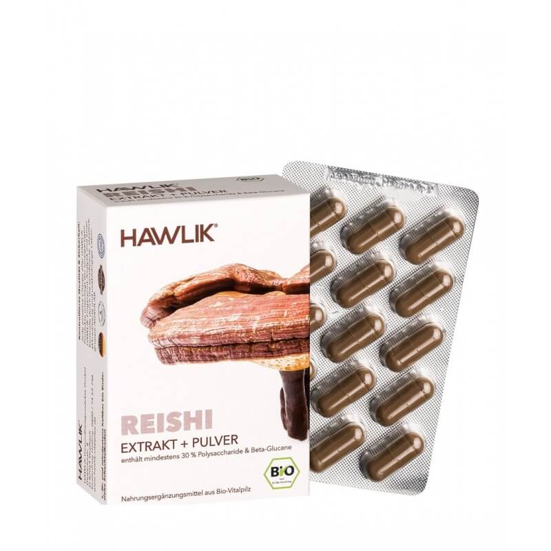 Hawlik Reishi extrait + poudre gélules 120 pièces