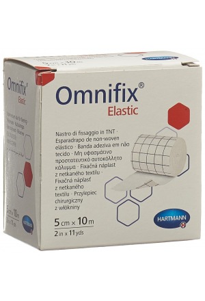 Non-tissé de fixation Omnifix 5cmx10m élastique blanc