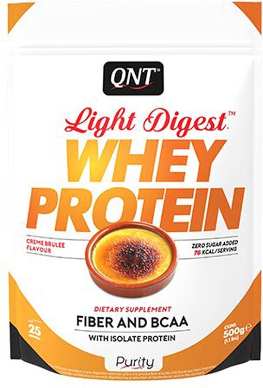 QNT Light Digest Whey Protein Crème Brûlée 500g