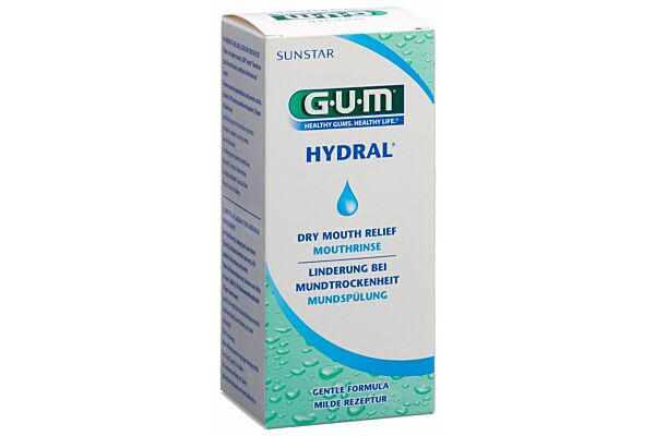 Bain de bouche GUM Hydral 300ml Bain de bouche GUM Hydral 300ml