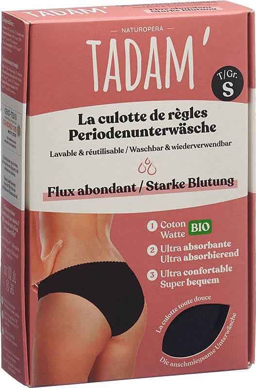TADAM Sous-vêtements périodiques saignement abondant S