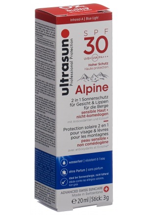 Ultrasun Alpine SPF 30 20 ml + 3g