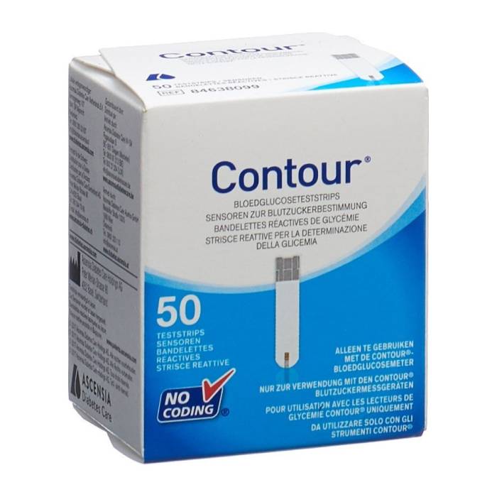 Capteurs CONTOUR® 50 pièces