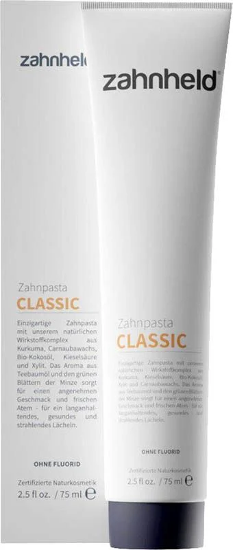 Dentifrice Zahnheld Classic sans fluor Tb 75ml
