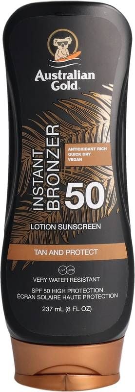 AUSTRALIAN GOLD Lotion avec bronzer SPF50 237ml